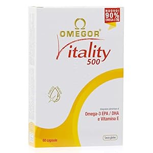 Omega 3 OMEGOR® Vitality 1000 – 90% van Omega-3 TG! IFOS gecertificeerd sinds 2006. 400 mg EPA en DHA per capsule in een…