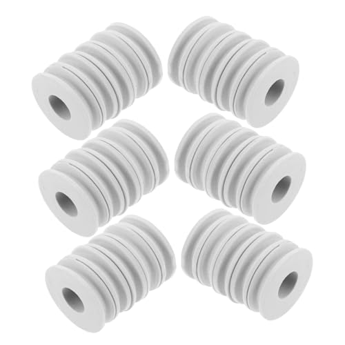 KESYOO Fishing Tackle Accessories 50pcs Line Winding Foam Spools Winding Plate for Line Organizer