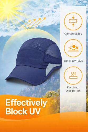 Image of HSR Unstructured Reflective Lightweight Breathable Stylish Sports Soft Hat Cap for Men and Women
