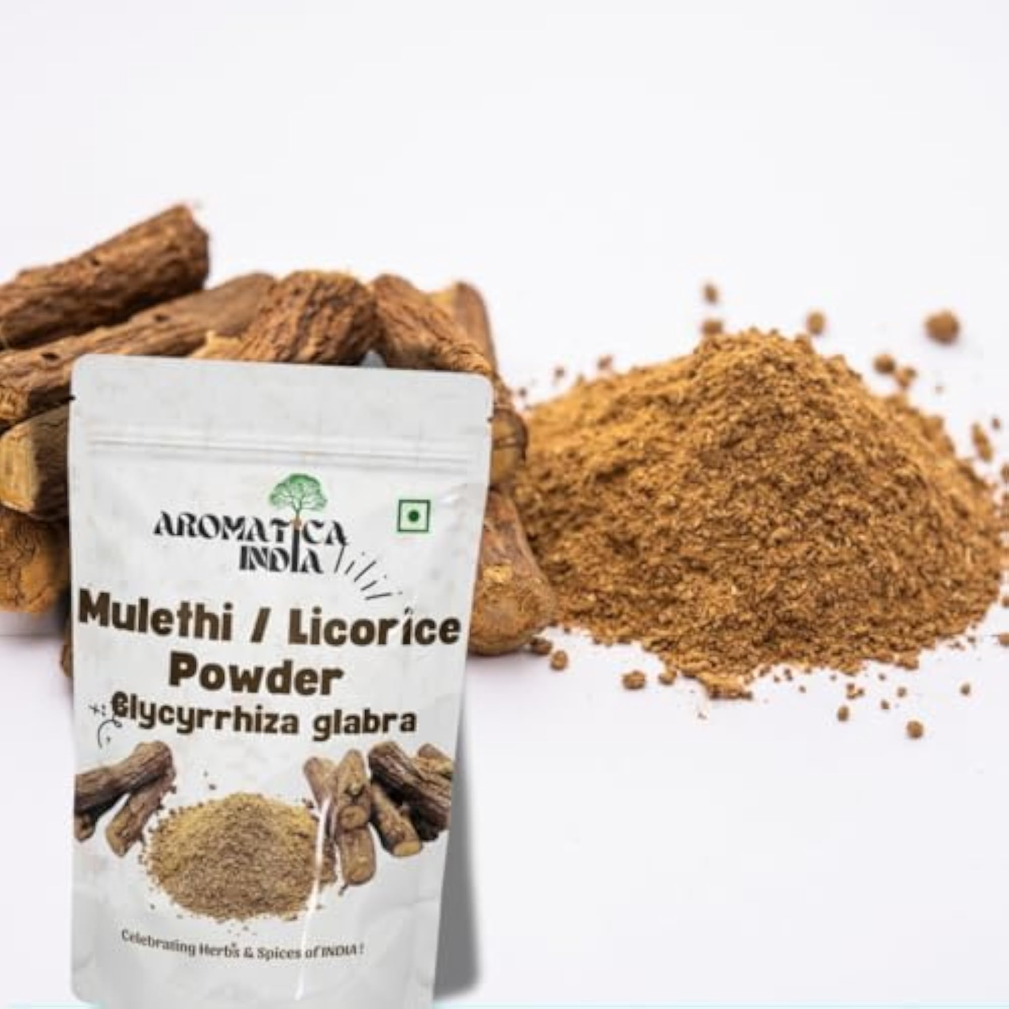 Mulethi Powder Dried Herbal Remedy for Wellness