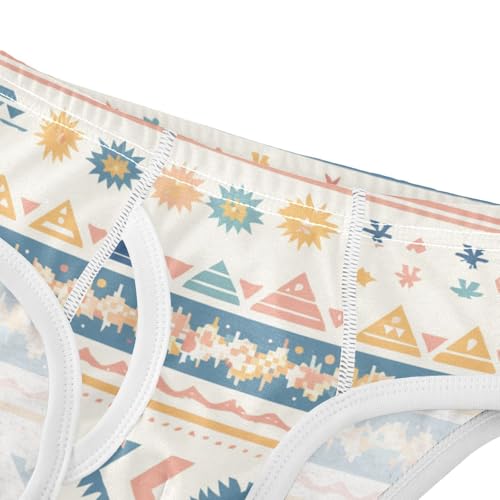 KLL Traditional Tribal Aztec Toddler Boys' Comfort Training Underwear Breathable Undies4