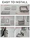 Gwezmxs Mini Make Up Schminktisch Organizer mit Spiegel & Schubladen für Kinder/Girls - Weiß, 17x13x27cm