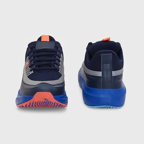 Image of Centrino Sporty Sneakers for Man | Shoes for Men Stylish | Casual Lightweight Lace-Up Canvas Walking Shoes | Cushioned Insole | Breathable Comfortable Anti-Skid | Mens Sports Shoes for Daily Outings (6830)