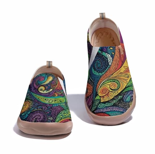 Men's Knitted Slip On Loafers Ultra Lightweight Breathable Sneakers Comfort Summer Ready Walking Shoes