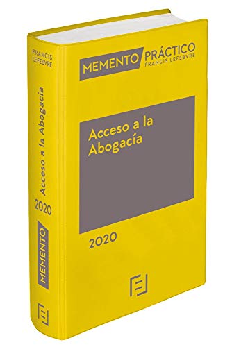 Memento Acceso a la Abogacía 2020 Francais PDF