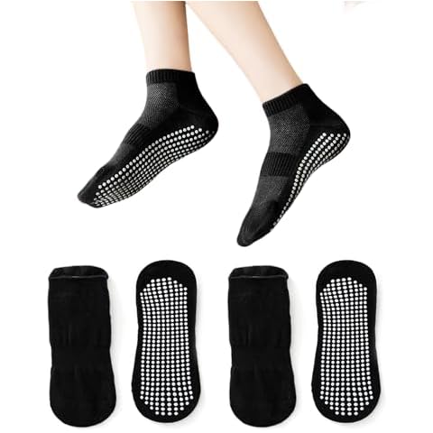 USHXVG Non-slip Cotton Ballet Socks Cover