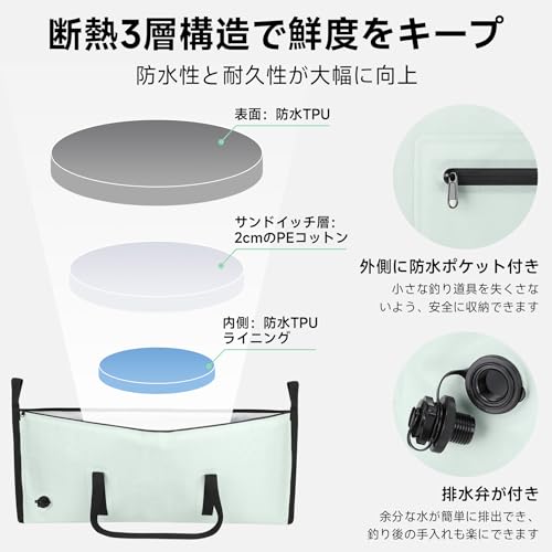 SAN LIKE フィッシングクーラー 100cm