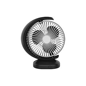 Draagbare airconditionerventilator, persoonlijke luchtkoeler Desktopventilator, mini-ruimtekoeler USB oplaadbare…