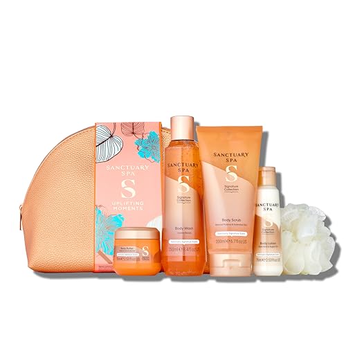 Sanctuary Spa Uplifting Moments presentpaket, vegan, present till kvinnor, gåva till henne, presentset för kvinnor, födelsedagspresent