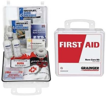 Burn Care Kit, Bulk, 5, Plastic