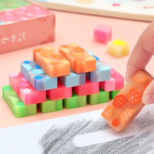 Gomas de borrar creativas con dise[strong]ñ[/strong]o de fruta para el aula b[strong]á[/strong]sica 6