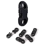TOYMIS 30pcs Mini Safety Breakaway Buckles, Side Release Plastic Buckle Safety Breakaway Buckle for Paracord Clasp Necklaces Bracelets Lanyard Cameras Strap Rings DIY Craft Making