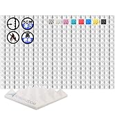 Arrowzoom スーパーダッシュ 新ピラミッド しい 24 ピース 防音 遮音 密度26㎏/m3 作品 吸音材 楽器 緩衝材 防音材 音響泡断熱治療 消音 超強力 騒音 スタジオ 吸音材質 ...