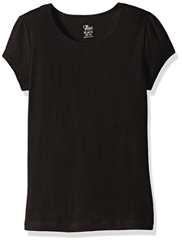 The Children's Place Girls Basic Short Sleeve Layering Tee