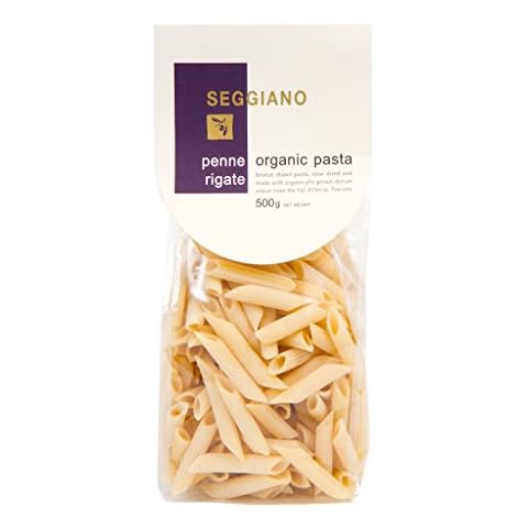 Seggiano Organic Penne Rigate Pasta 500g - Vegan Cover