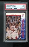 1993-94 Upper Deck #201 Michael Jordan PSA 9 Graded Basketball Card NBA Finals Game 4 Highlight Chicago Bulls 1993 1994 93 94 MINT