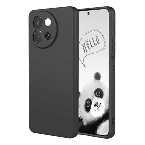 YUECXIN Case for Vivo V40 Lite 5G, Ultra thin Liquid Silicone Silky Soft Touch Cover