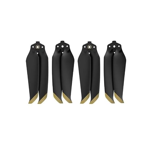 Akcesoria do dronów For 4pcs Low Noise Propellers For 7238F Blades Carbon Fibre Plastic Props For DJI Mavic Air 2S / Mavic Air 2 For Drone Accessories(Plastic Blade golden)