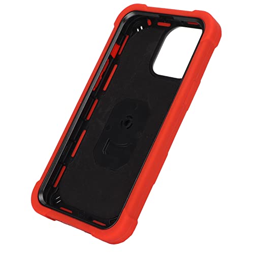 Rankomu Armor telefonfodral för iPhone 13 Pro Max - Röd/Svart
