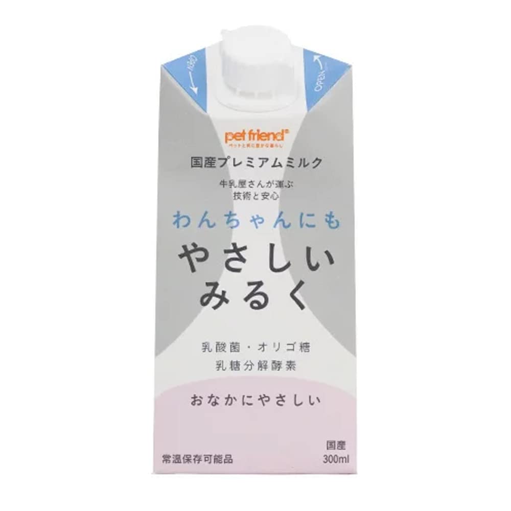 Amazon | 犬用 ミルク｜わんちゃんにもやさしいみるく 300ml×24