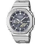 Casio Orologio GM-2110D-8AER G-Shock Acciaio Antracite