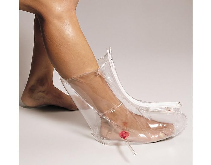 Air Splint, Foot and Ankle, Clear, Plastic