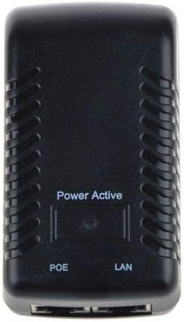 Inyector PoE de 48 V y 0,5 A, adaptador Power over Ethernet para punto de acceso inalámbrico (AP) miniatura 5