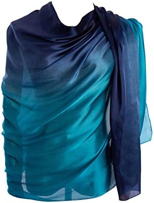 Women's Scarves 100% Silk Long Lightweight Scarfs for Women