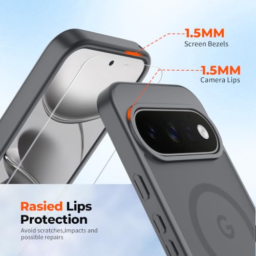 Image of SUPFINE Magnetic for Google Pixel 11 Pro XL Case - Titanium Gray