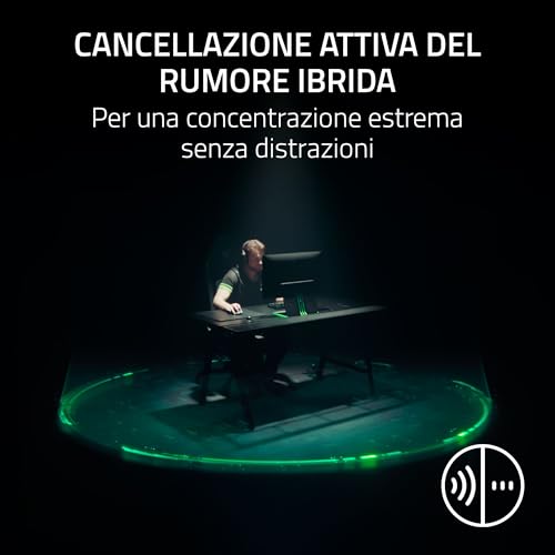 BlackShark V3 Pro XBOX S|X - Cuffie wireless per eSport con ANC - Cancellazione attiva del rumore - Driver TriForce da 50 mm - HyperSpeed 2,4 GHz & Bluetooth - Xbox/PC | Nero - Cuffia gaming - Immagine 4