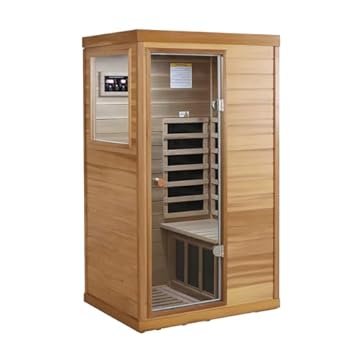 best 1 person red cedar infrared sauna