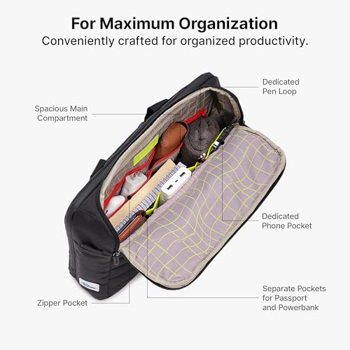 Image of uppercase 14L Omega 03 Professional Laptop Messenger Bag | up to 15.6''| 3x More Water Resistant| Tablet Compartment| Multiple Organisers| Office Bag for Men & Women (Black)