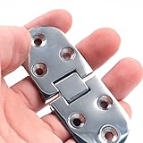 2X ZONADAH 316 Marine Stainless Steel Casting Hinges,80mmX30mm, Door Hinges for Fishing Boat, Yacht, RV, Folding Table, Cabinet, Wardrobe - Image 4
