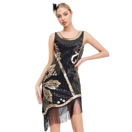 Robe Années 20 pour Bal de Promo et Soirée Costume Flapper