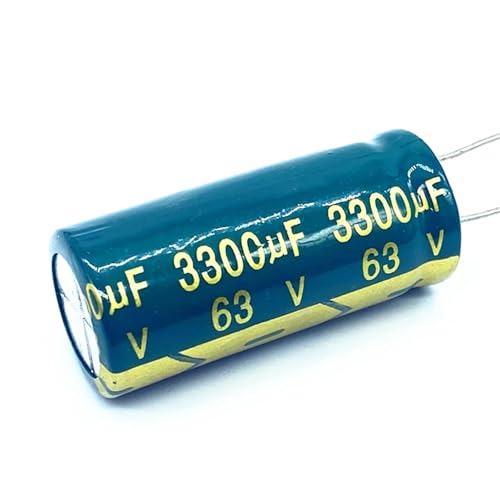 Condensateur 63V 3300uF durable en aluminium radial 18x40 haute stabilité