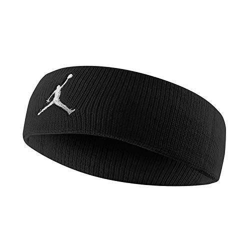 Nike Jordan Jumpman Headband JKN00-010, Unisex Headband, Black, One Size EU