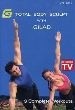 DVD Gilad: Total Body Sculpt Workout 1 Book