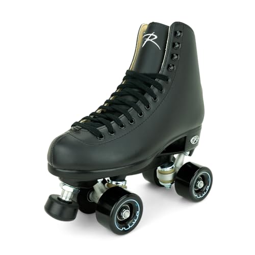 Riedell Boost Roller Skates - Lightweight, Comfortable Indoor Quad Skates for...
