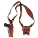Galco Vertical Shoulder Holster System for 1911 5-Inch Colt, Kimber, Para, Springfield (Tan, Ambi)