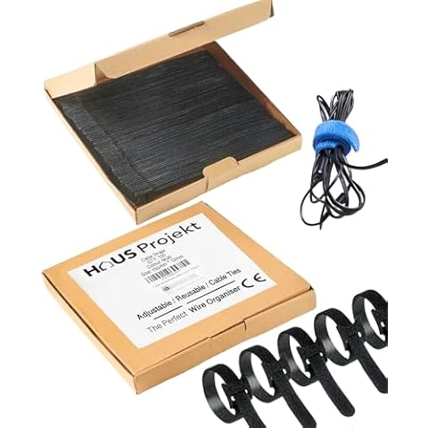 Reusable Cable Ties in Tidy Box Cover