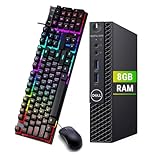 【Clavier à disposition flexible】 - L'ordinateur de bureau Dell OptiPlex 3070 Mini est livré avec un clavier américain d'origine. Afin de répondre aux différentes préférences de frappe, nous proposons également une variété d'autocollants de disposition de clavier, notamment les dispositions AZERTY (française), QWERTZ (allemande), espagnole et italienne, garantissant ainsi une expérience confortable et familière aux utilisateurs.