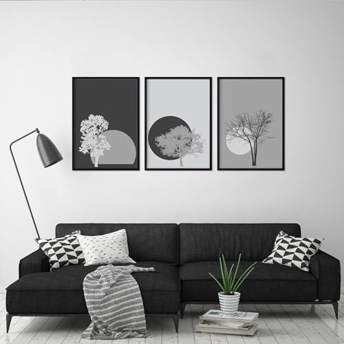 Affiches de plantes sans cadre pour relooker un mur vide