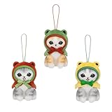 カエルにゃんマスコット 全3種セット 約10cm