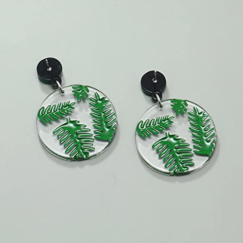 Boucles d'oreilles acryliques transparentes le cadeau idéal unique - 5