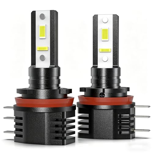 CHOPDARK H15 LED Light Bulbs Hi/DRL 6500K Cool White 40W for Golf 6 Golf VI MK6 OEM 64176 12580 PGJ23T1 Plug and Play Fog lamps 2-Pack