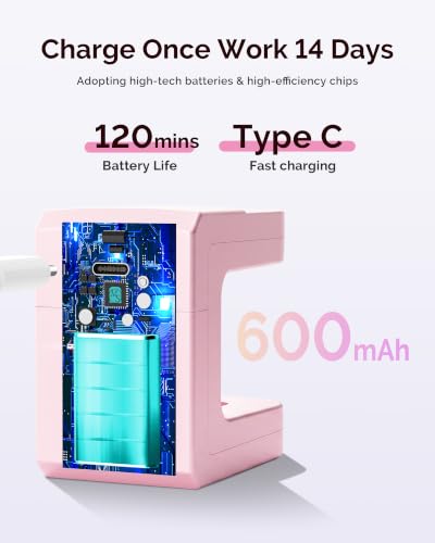 Image of MelodySusie Mini UV Nail Lamp P-ART04G for Single-Finger Quick Touch-Ups