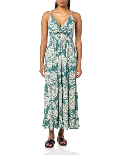 Image of Angie Women's Angie Women's Floral Maxi Dress with Cutout