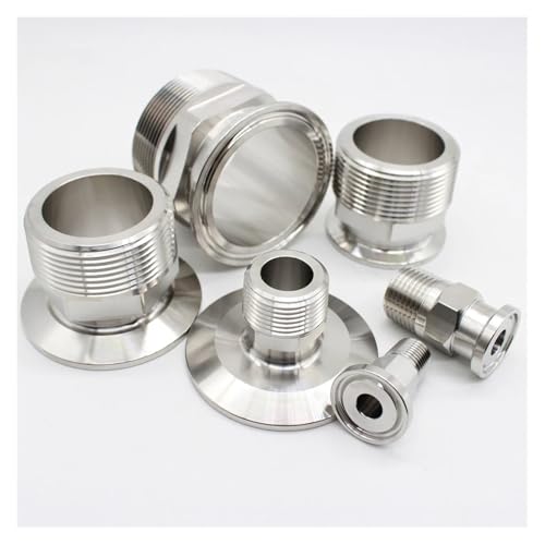 Raccord NPT 3/4 filetage mâle en inox 304 avec virole étanche pour tuyauterie