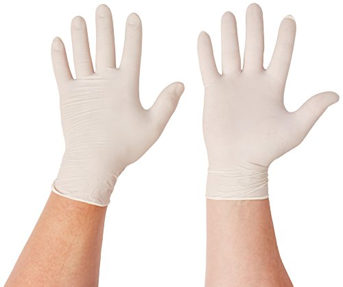 HANDSAFE PP LATEX GLOVES M PK100 NATURAL