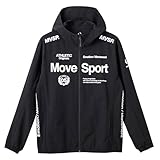 [ムーブスポーツ] AIRY TRANSFER TAIKYU オーセンティックロゴ フルジップフーディーST5SJK22M_BK00_M